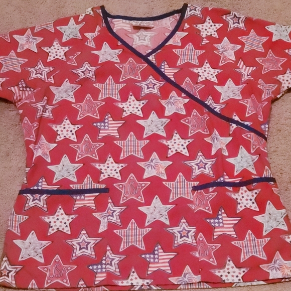 Scrub Top - Picture 2 of 4